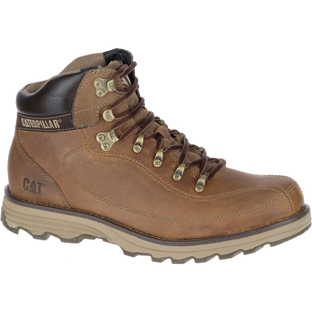 Caterpillar Highbury - Mens Casual Boots - Dark Beige - NZ (749HMODWV)